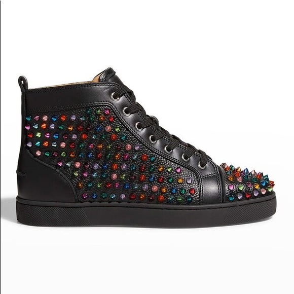 Christian Louboutin Other - Brand New Christian Louboutin Men’s multi colored high top sneakers 42 (US 9)